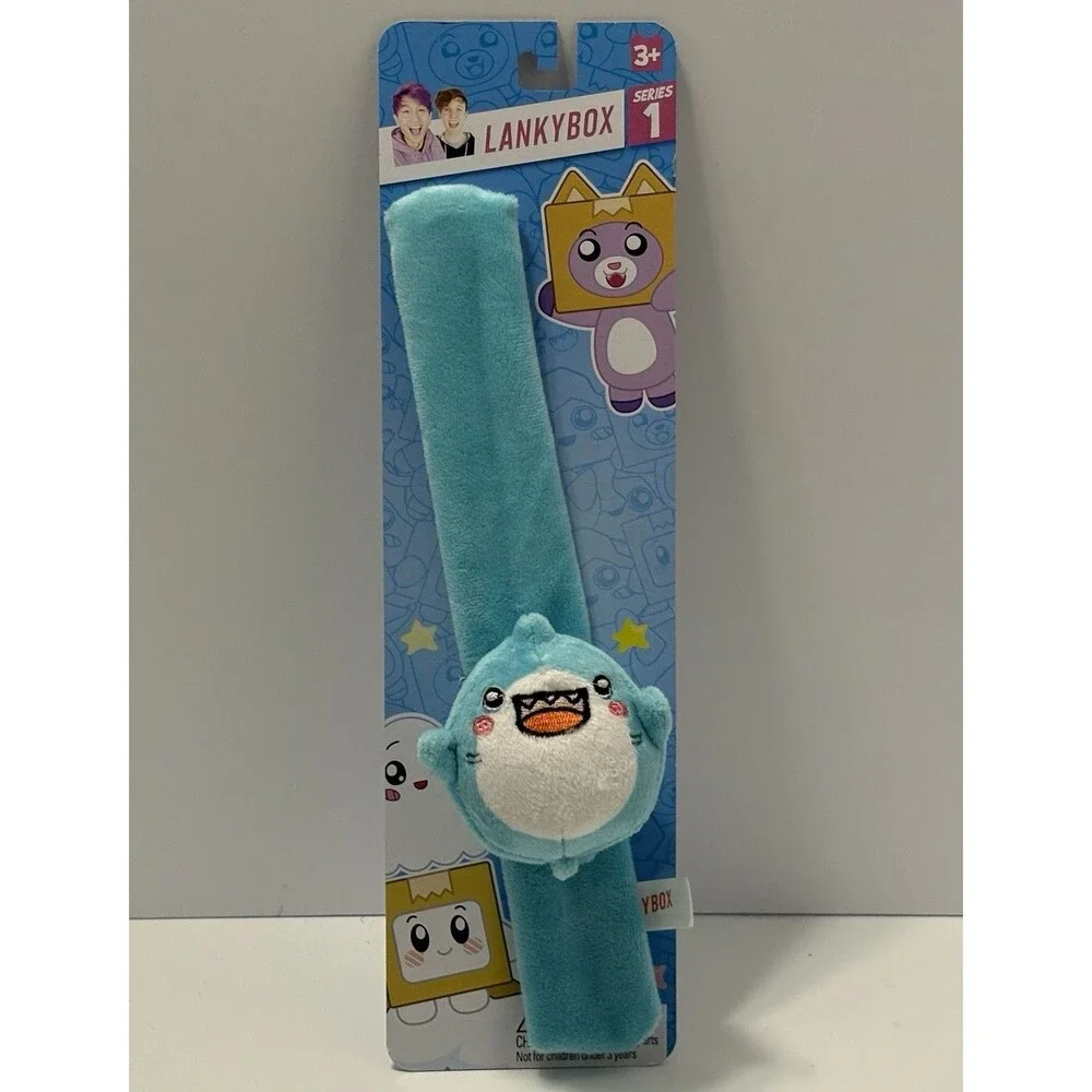 Lankybox Thicc Shark Plush Slap Bracelet Series 1 New 2024 Collectible